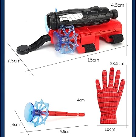 SPIDER WEB SHOOTERS TOY GUN - MARTONEBUZZ