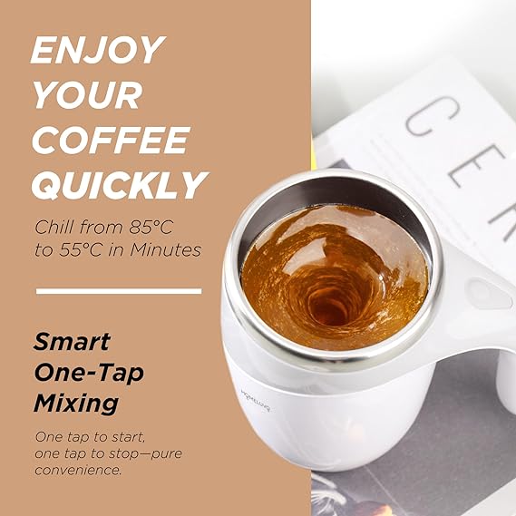 AUTOMATIC SELF STIRRING COFFEE MUG - MARTONEBUZZ
